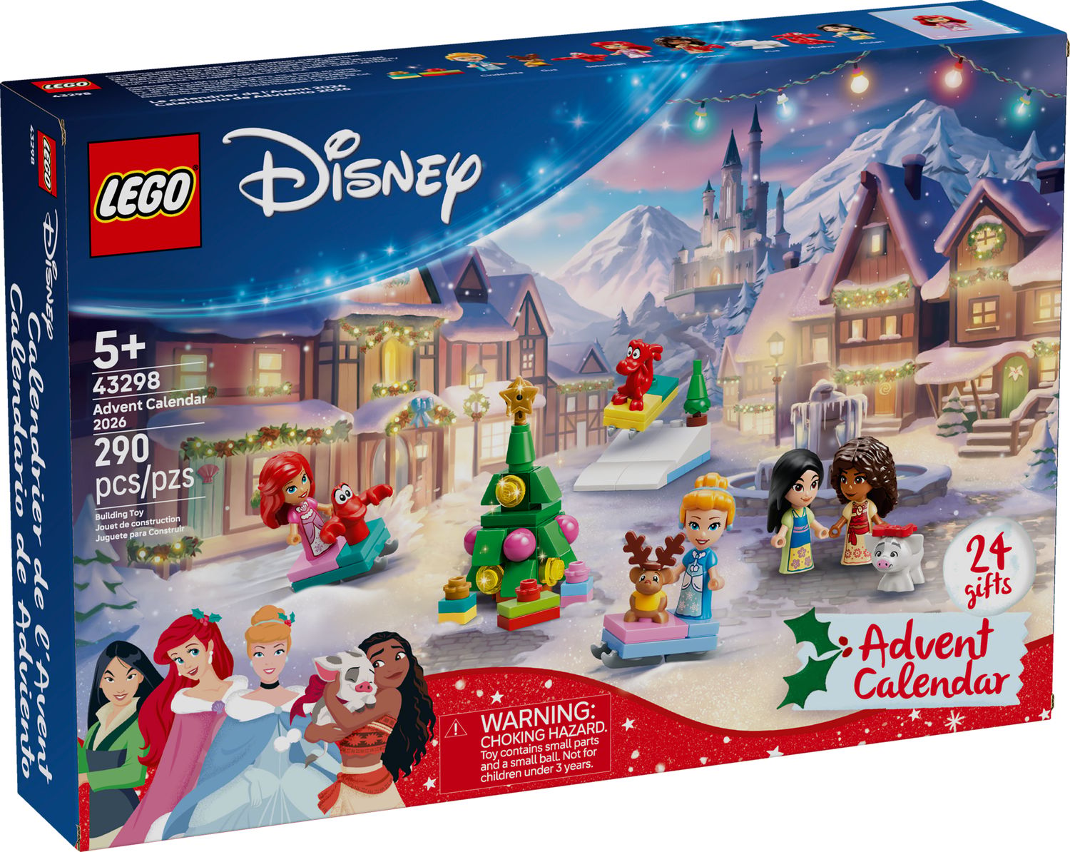 LEGO Disney Princess Advent Calendar 2026 box