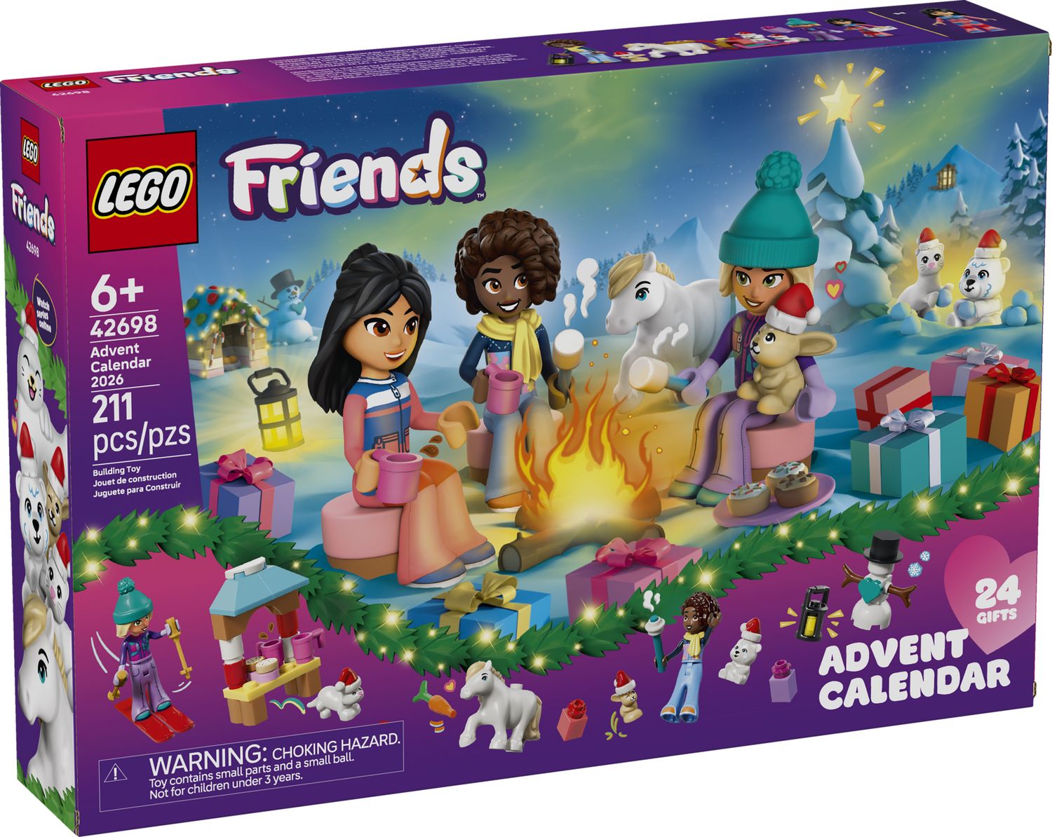 LEGO Friends Advent Calendar 2026 box