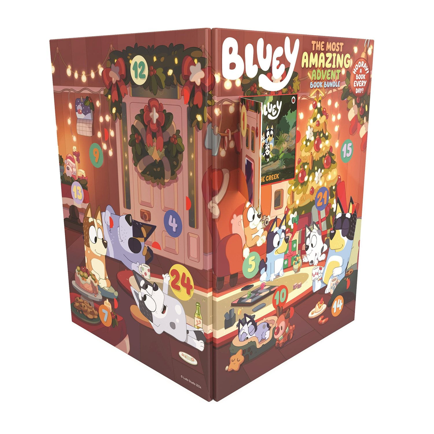 Bluey storybook Advent calendar