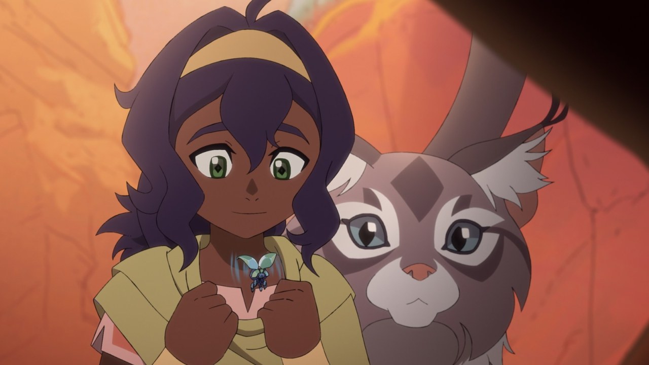 A scene from the first episode of Avatar: Seven Havens, now streaming on Paramount+ (Avatar Studios / Paramount+).