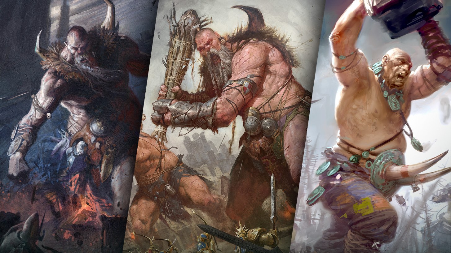 Sons of Behemat Warhammer art. Games Workshop / Warhammer Community.
