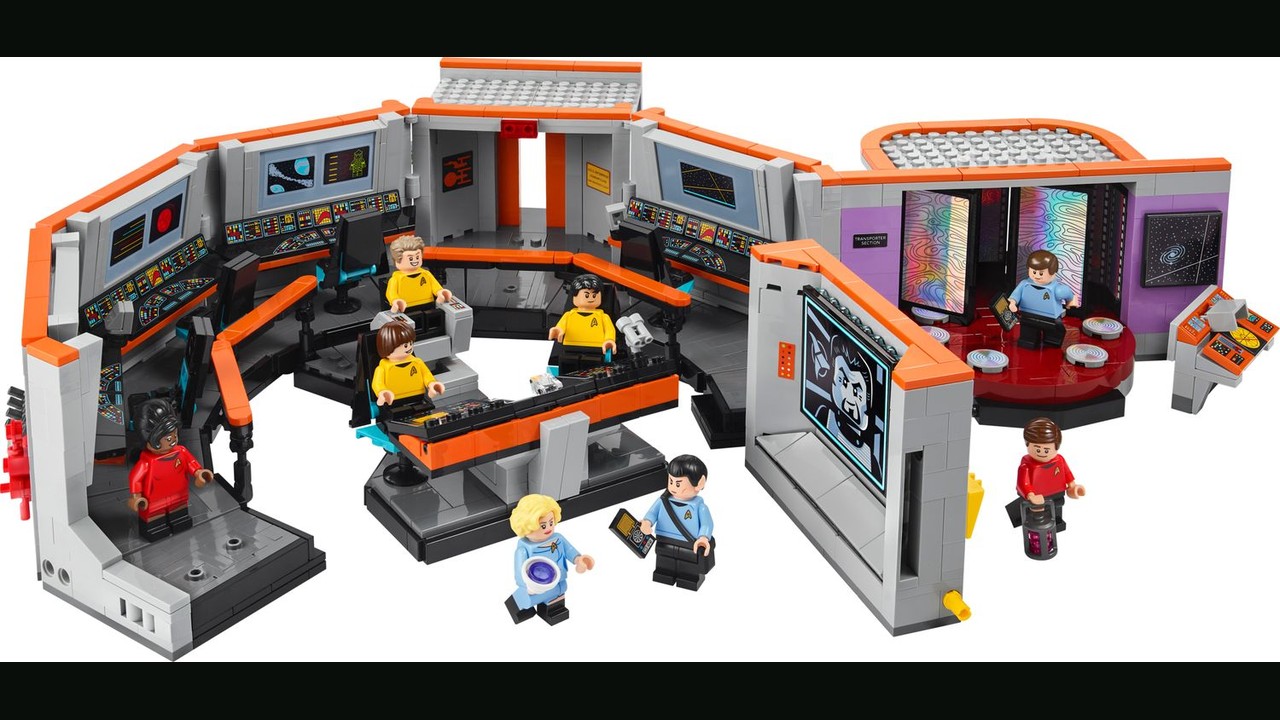 Official LEGO Icons 11385 Star Trek U.S.S. Enterprise NCC-1701 Bridge product art. LEGO Group.