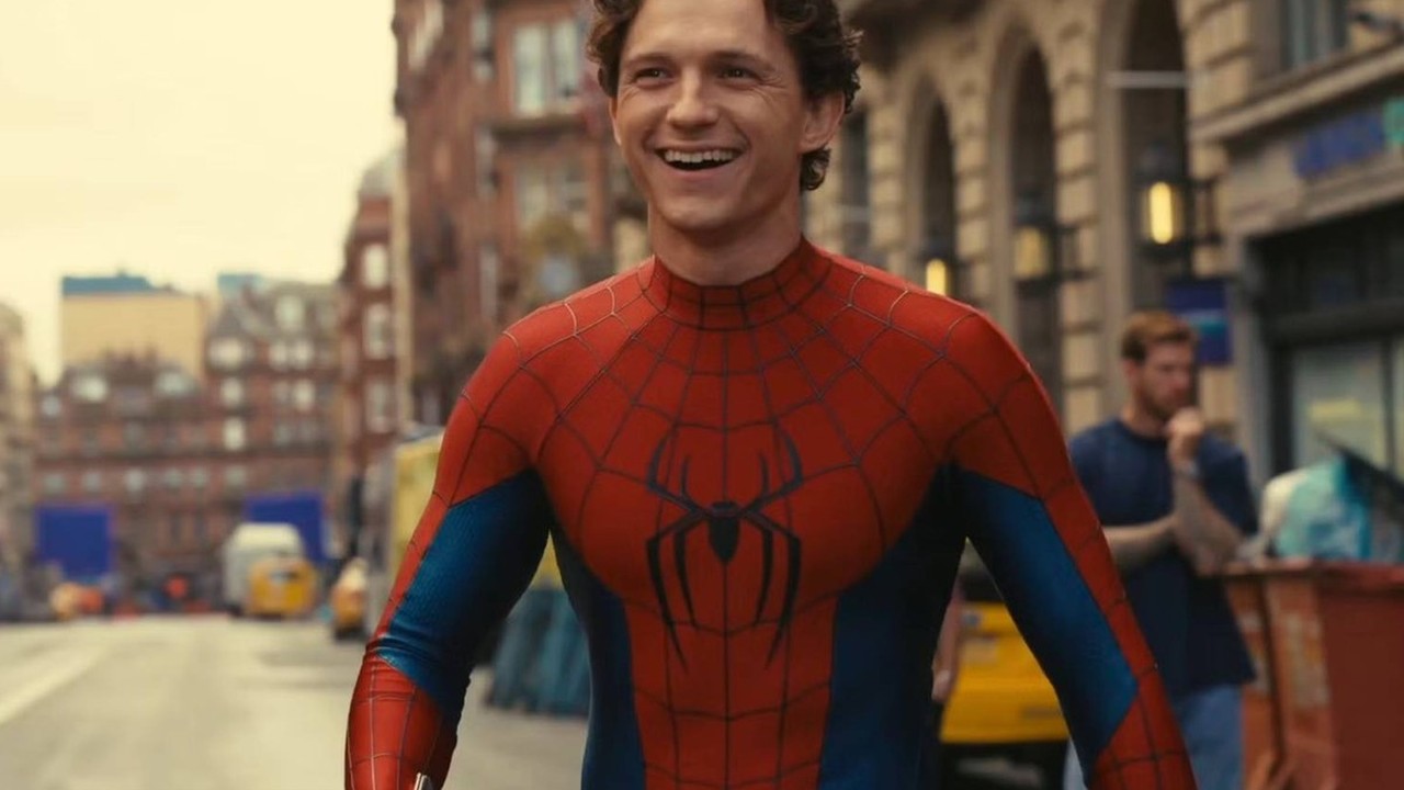 Spider-Man: Brand New Day still (Sony Pictures / Marvel). Year weather versus the Resident Evil week, September 2026.