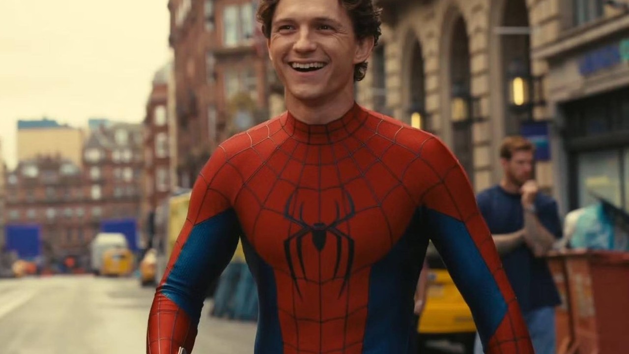 Spider-Man: Brand New Day still (Sony Pictures / Marvel). Year weather versus the Resident Evil midweek, September 2026.