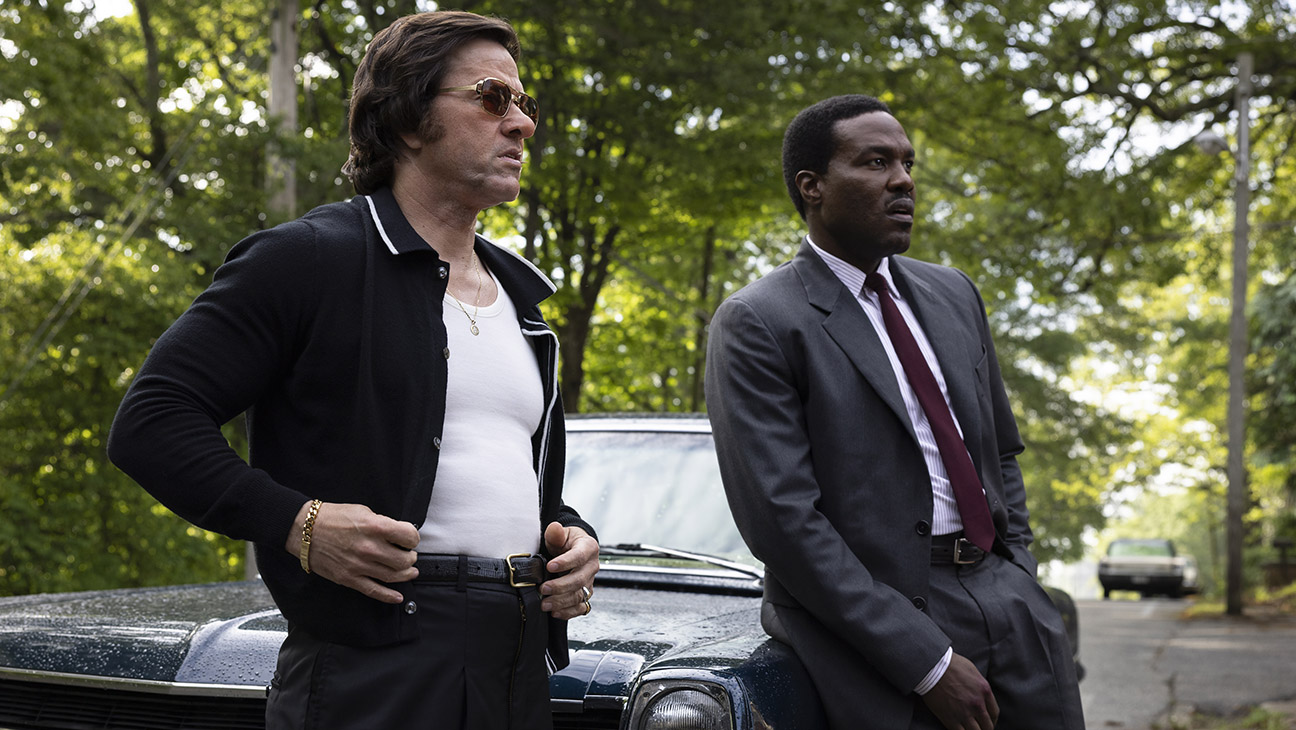 Official Paramount still of Mark Wahlberg and Yahya Abdul-Mateen II in By Any Means. Photo: Eli Ade / Paramount Pictures.