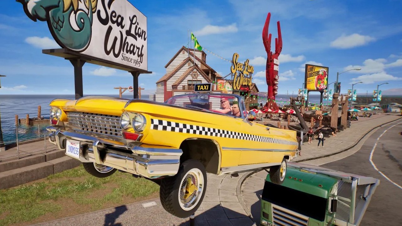 Sega's Crazy Taxi: World Tour art, used as the public face of Netflix and Sega's multititle adaptation slate.