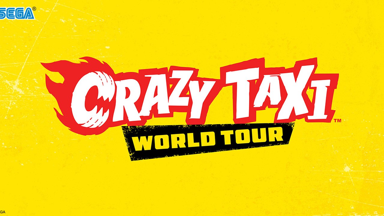 Crazy Taxi: World Tour official art (Sega). 2027 playable fare beside the Netflix film announcement.