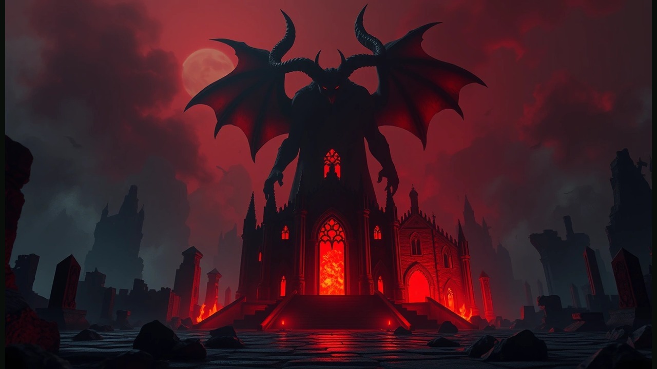 Diablo dark-fantasy key art used as stand-in for Blizzard and Netflix's animated series announcement. Blizzard Entertainment.