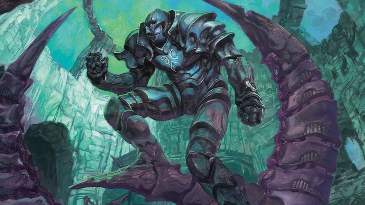 Magic: The Gathering Reality Fracture key art (Wizards of the Coast). Two days to prerelease tables.