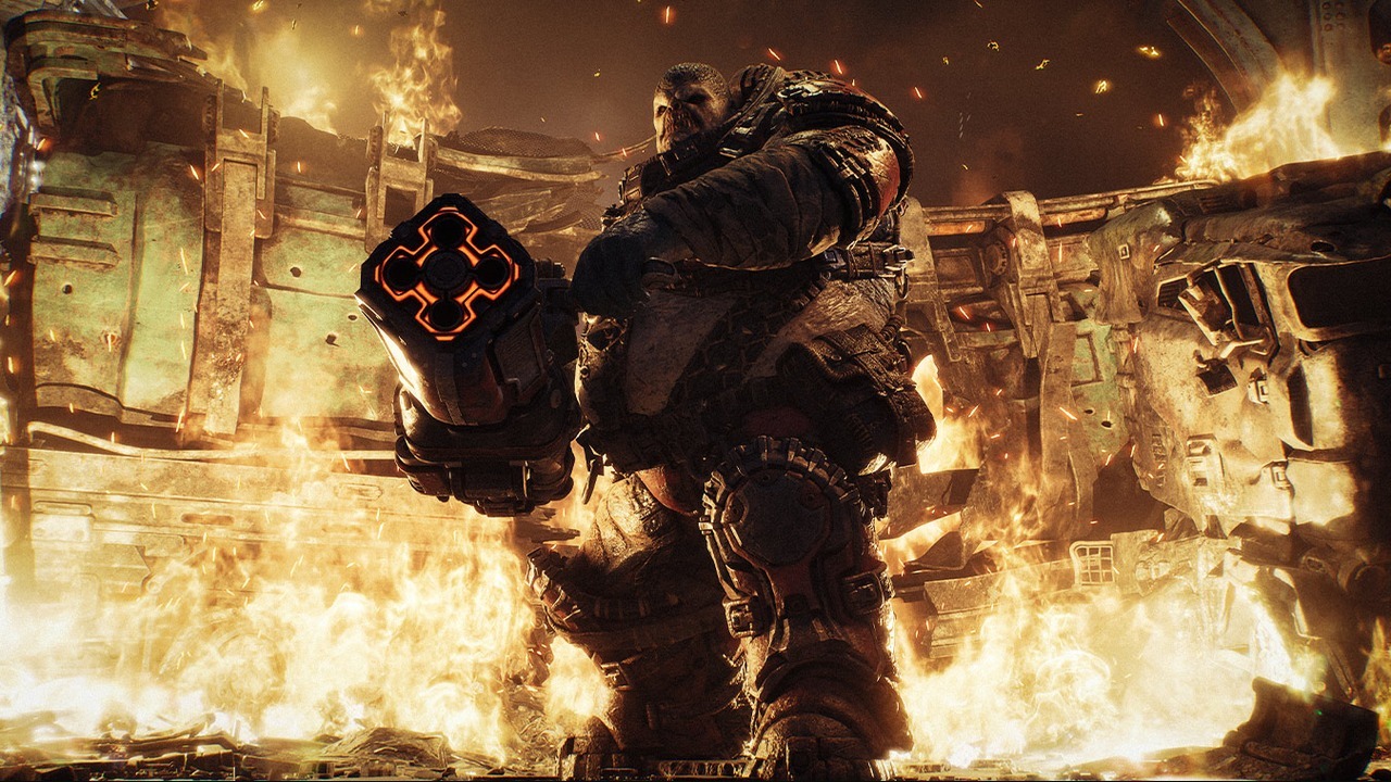 Locust forces in official Gears of War: E-Day art. The Coalition / Xbox Game Studios.