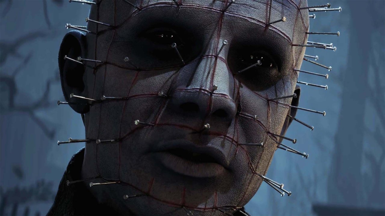 Pinhead, voiced again by Doug Bradley, in Clive Barker's Hellraiser: Revival (Saber Interactive).
