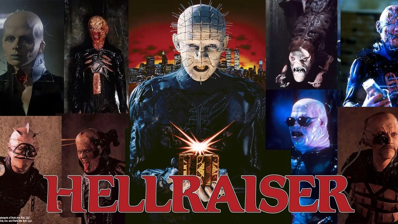Hellraiser tabletop announcement art showing Pinhead and other Cenobites (Salt Entertainment).