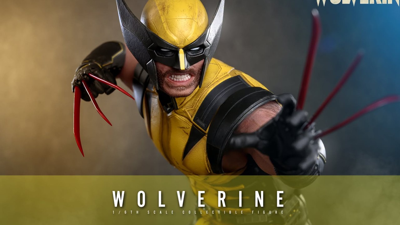 Hot Toys Insomniac Wolverine figure still (Hot Toys / Marvel). Day-ten display filing.