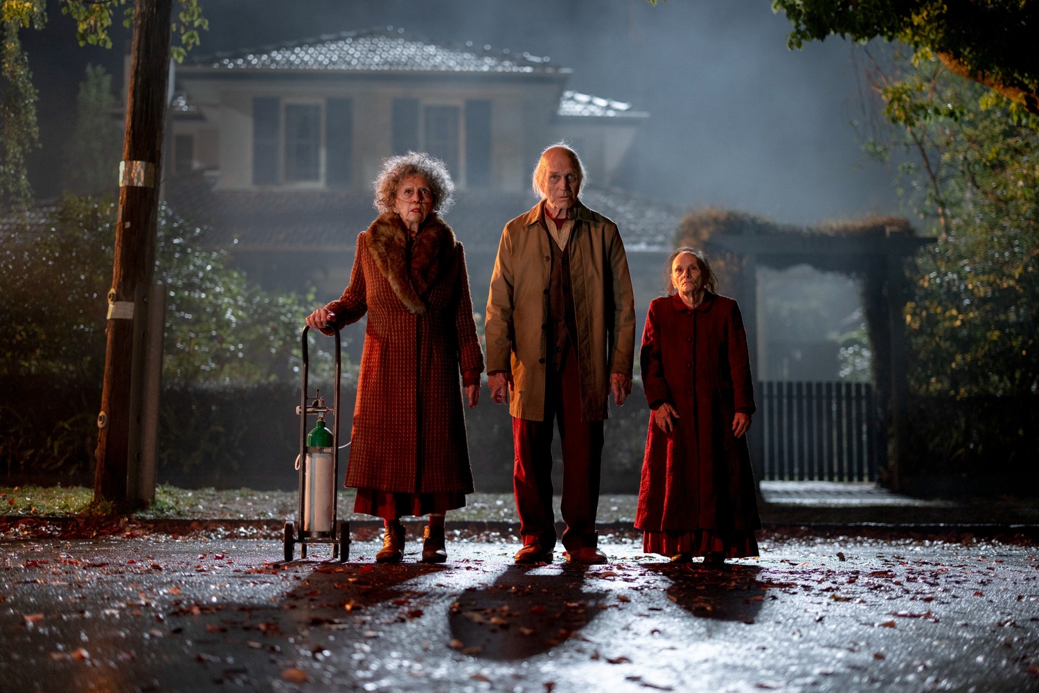 Official still of the acolytes in Sony Screen Gems' Insidious: Out of the Further. Sony Pictures / Blumhouse Productions / Atomic Monster / Stage 6 Films.