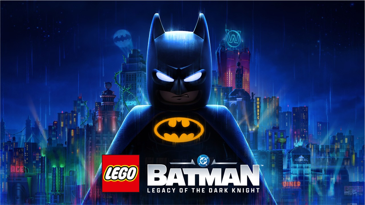 LEGO Batman: Legacy of the Dark Knight key art (TT Games / Warner). Switch 2 ships September 18.