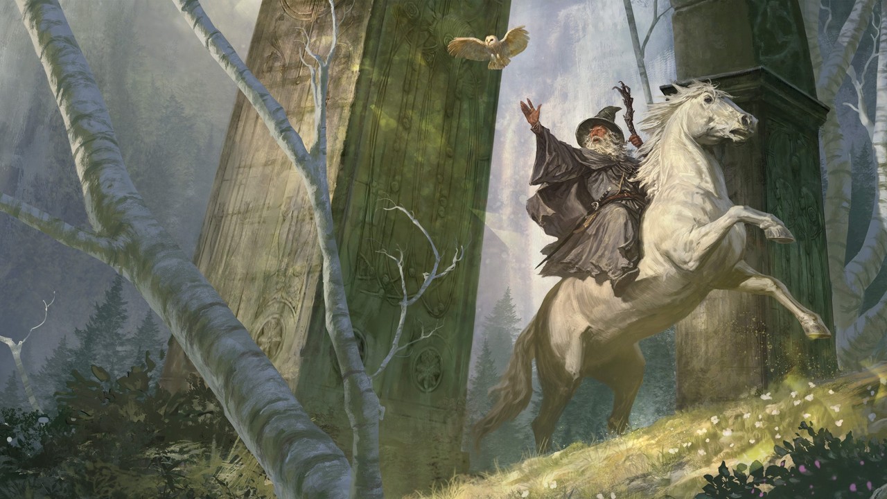 The Lord of the Rings Roleplaying cover (Free League). Now sold on D&D Beyond.