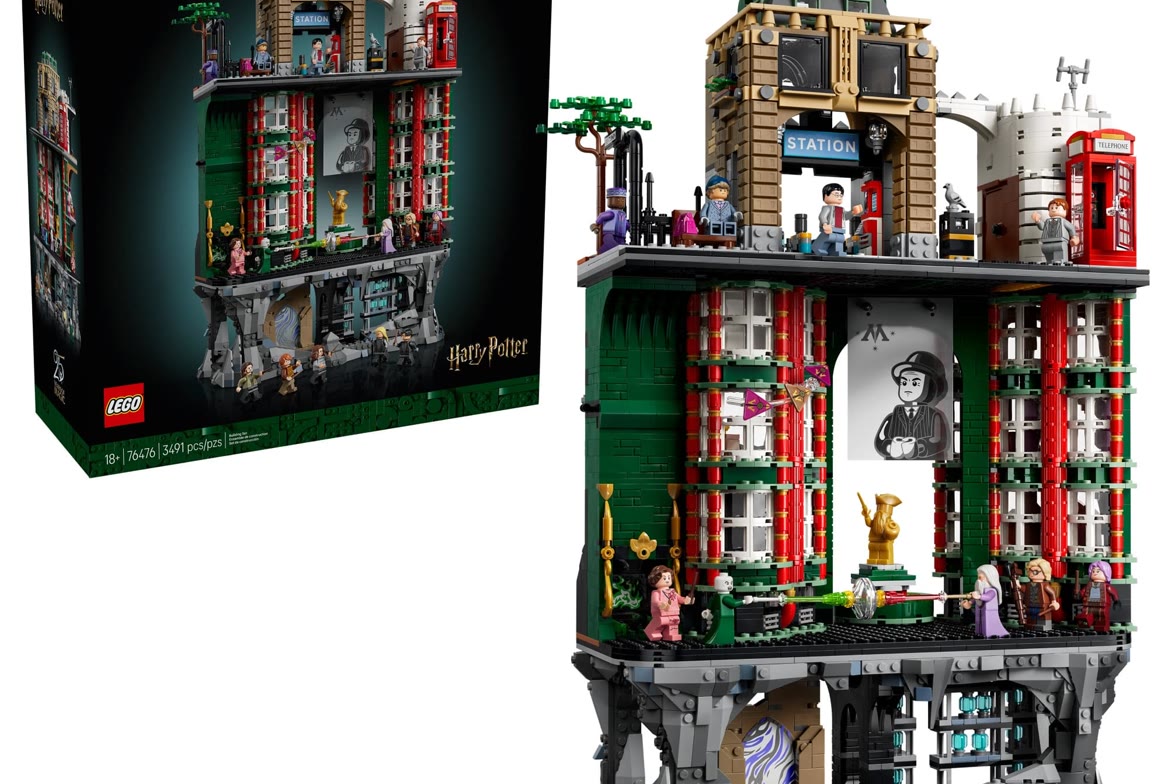 Official product shot of LEGO Harry Potter 76476 Ministry of Magic. The LEGO Group.