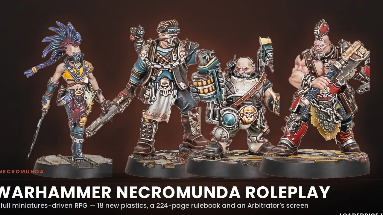 Necromunda underhive still (Games Workshop / Warhammer Community). Wednesday ask with no forged street date.