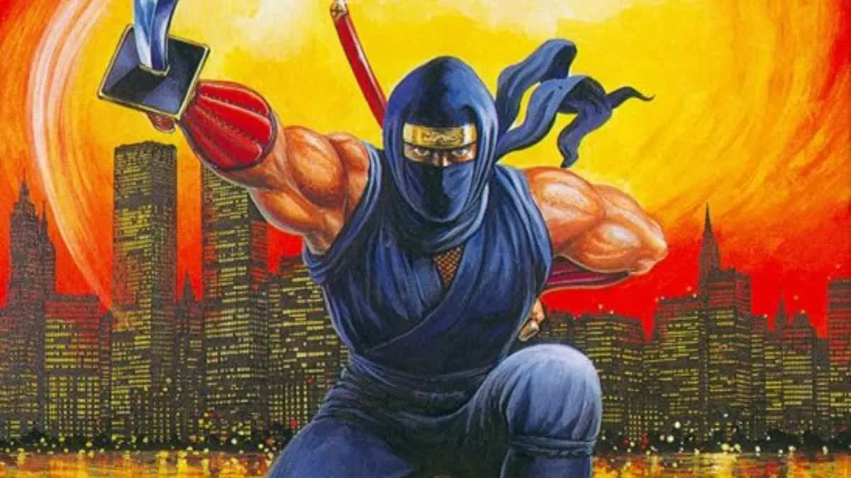 Official NES cover art for Ninja Gaiden III: The Ancient Ship of Doom, the 1991 finale now available in the Nintendo Entertainment System - Nintendo Classics library on Nintendo Switch Online.