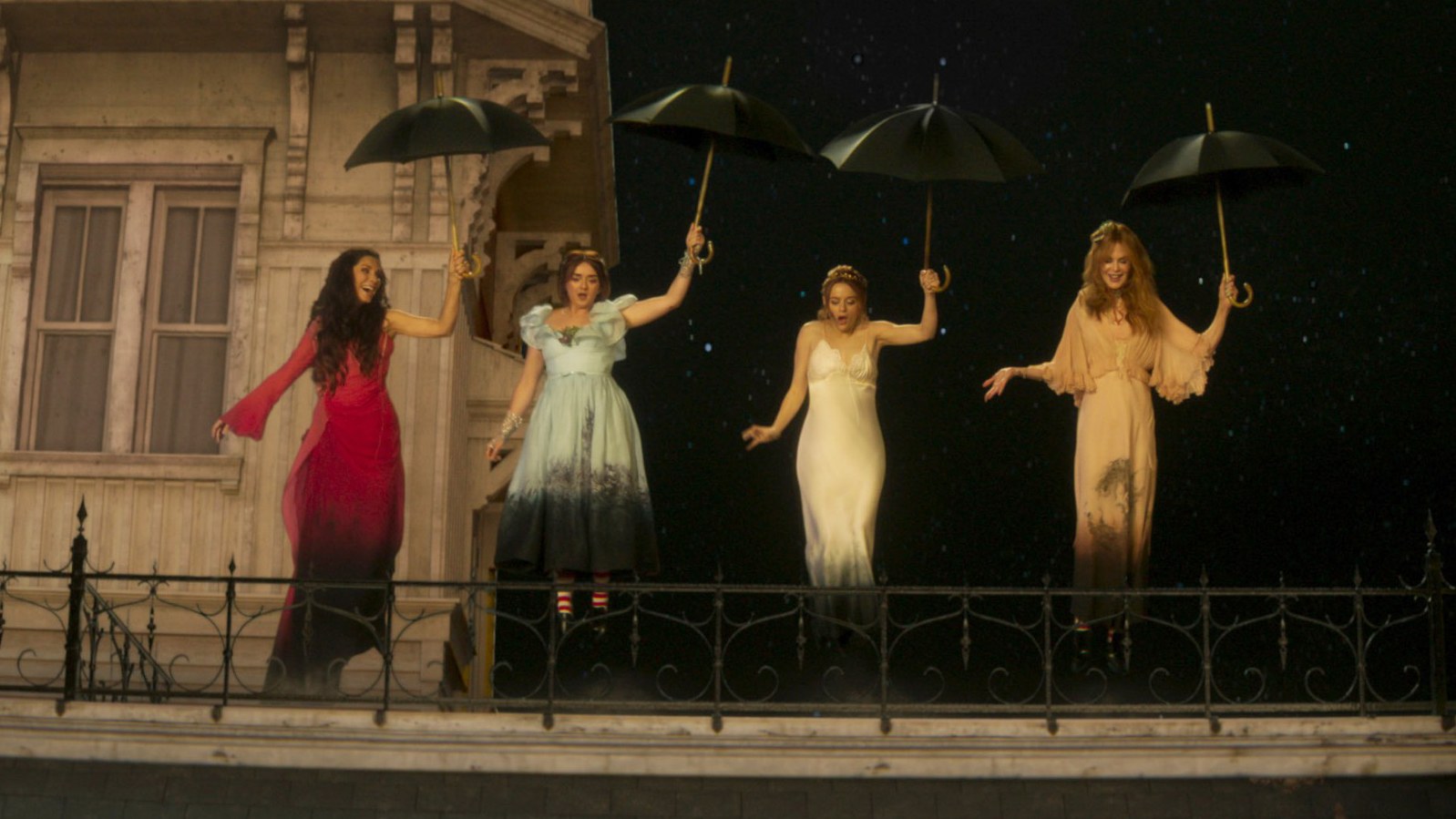 Nicole Kidman and Sandra Bullock in Practical Magic 2 (Warner Bros. / Alcon). Soft #1 open, cult math intact.