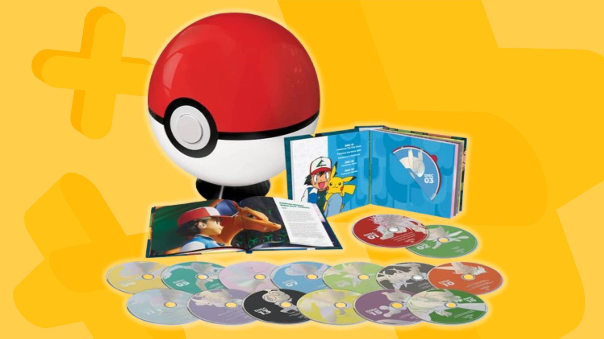 Official product art for VIZ Media's Pokémon: 24-Movie Collection Amazon exclusive limited-edition Blu-ray set. Image: VIZ Media / The Pokémon Company.