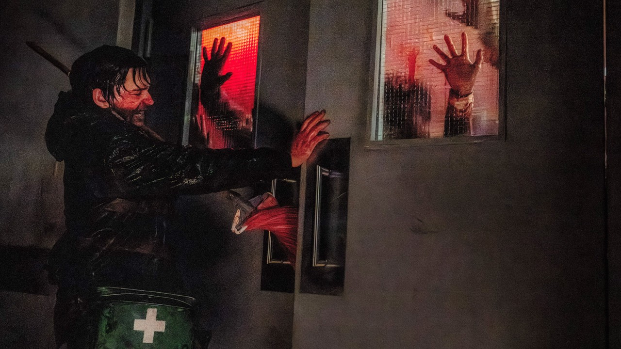 Austin Abrams in Resident Evil (Sony Pictures / Constantin). Tuesday filing on Monday actuals chatter after the franchise-record open.