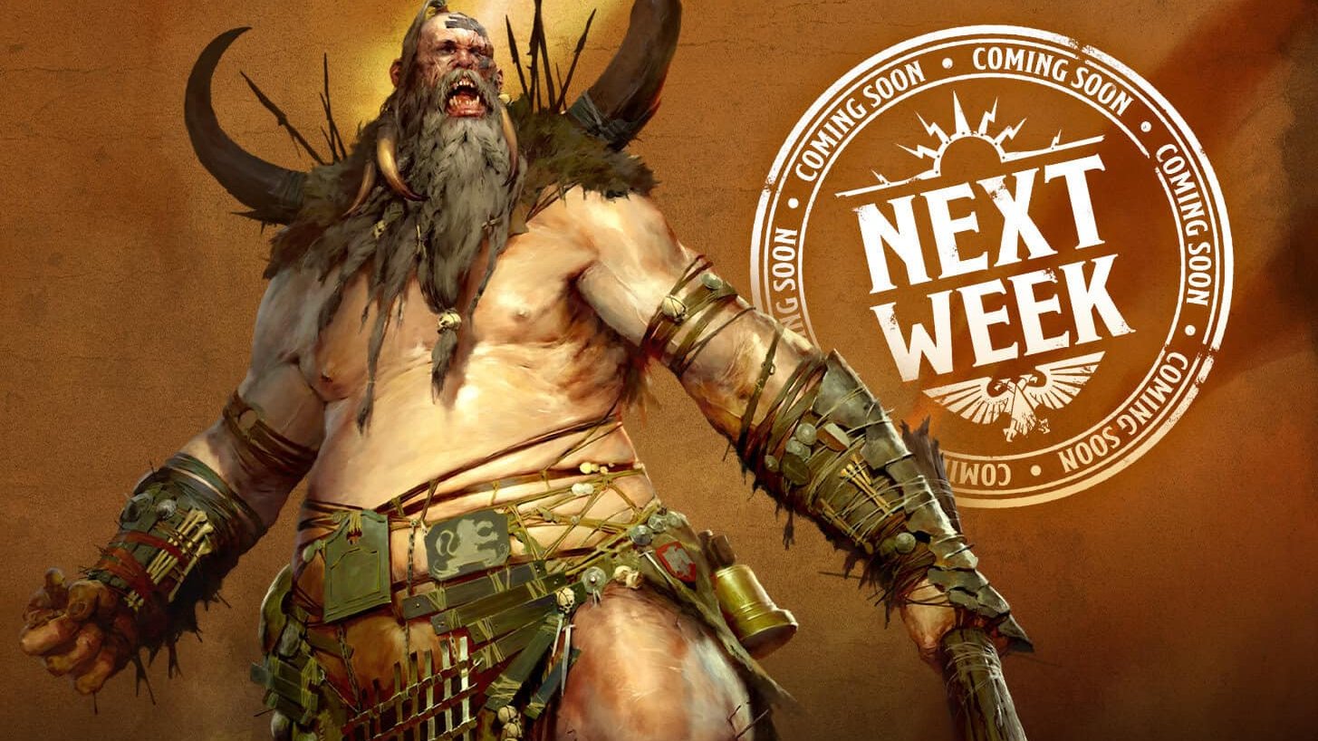 Official Games Workshop product art for Age of Sigmar Sons of Behemat: Mega-Gargant plastic heading into the September 12 preorder and September 26 street window.