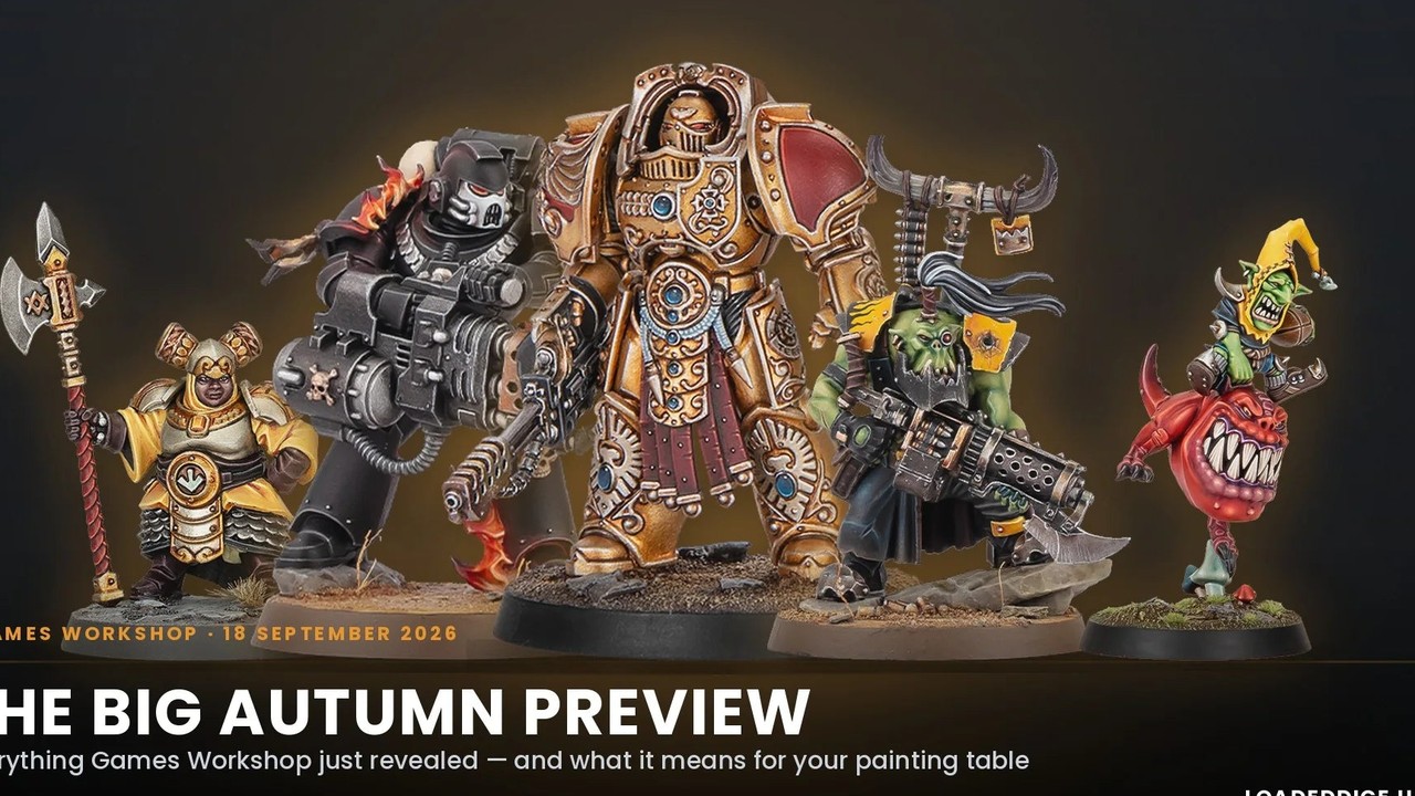 Warhammer Tone Pro paint range still (Games Workshop). Two days to try-in shops.