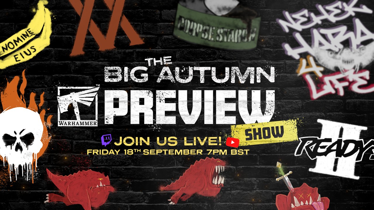 Warhammer store paint demo still (Games Workshop). Miniatures desk: three days to try Tone Pro.