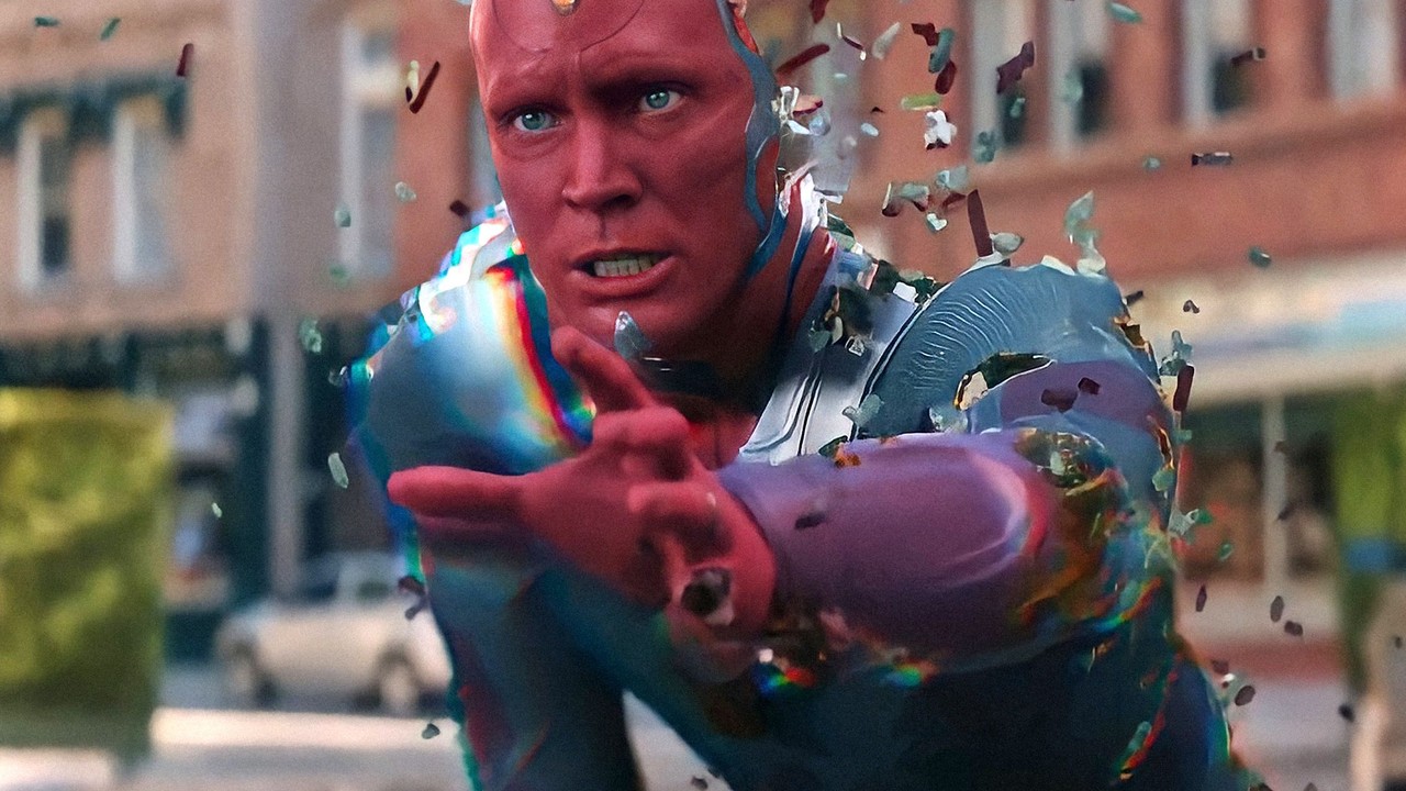 Marvel's VisionQuest still (Marvel Studios / Disney+). BFI London Oct 12, Disney+ Oct 14 calendar filing.