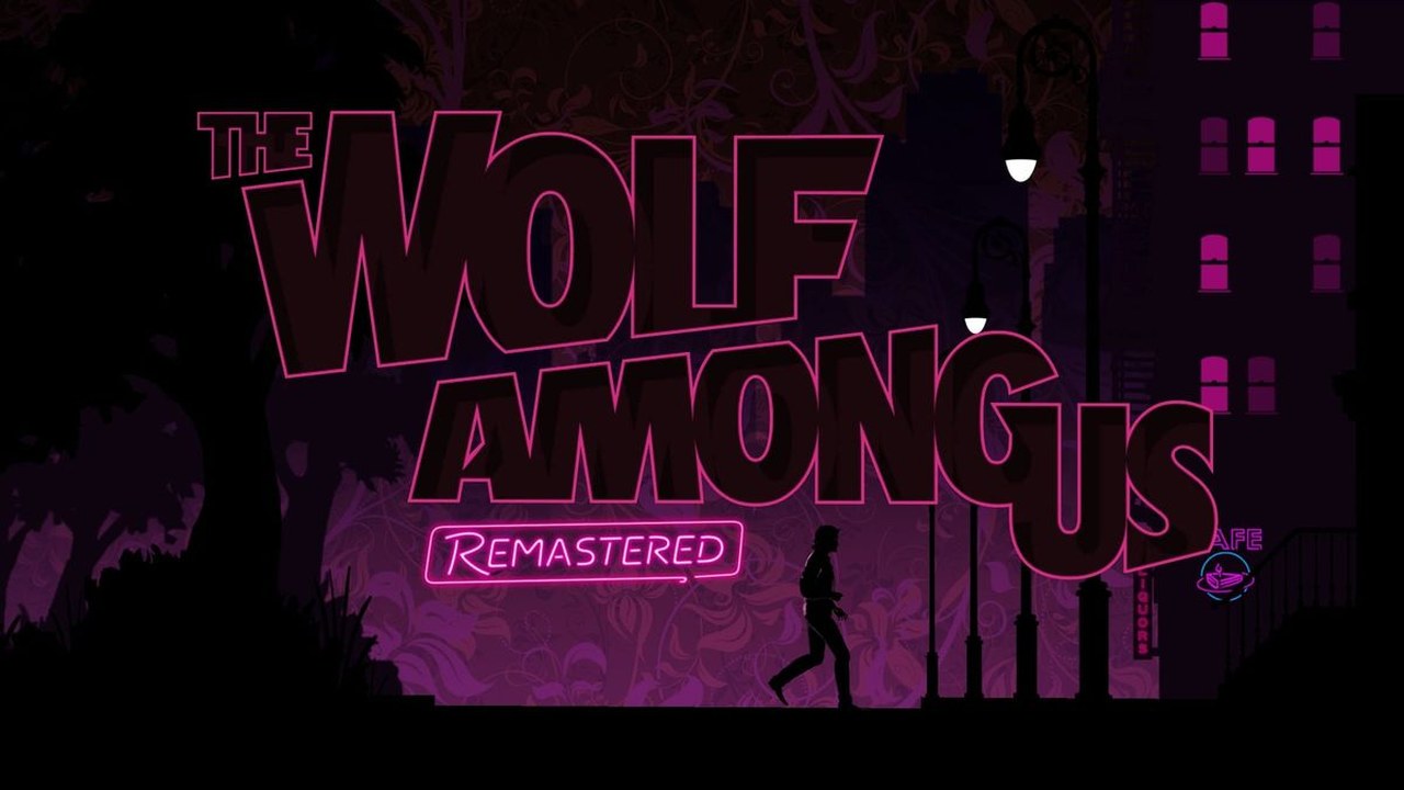 The Wolf Among Us Remastered title screen (Telltale and PM Studios, via Gaming Trend).