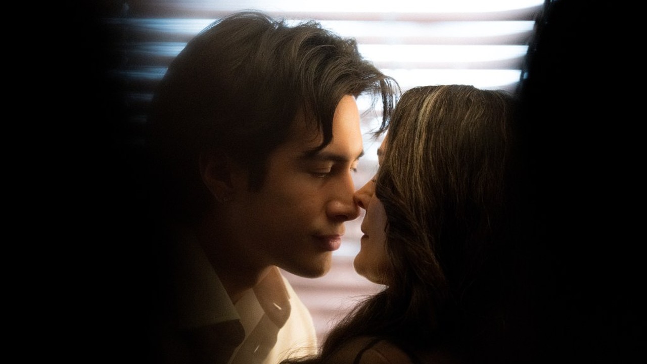 Hudson Williams and Carrie-Anne Moss in Yaga (Crave / Christopher Lawrence via Deadline). TV desk on the AMC+ trailer.
