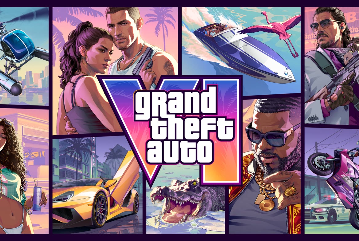 Official Grand Theft Auto VI cover art. Rockstar Games.